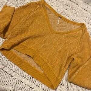 Like new Mustard yellow billabong boho off the...